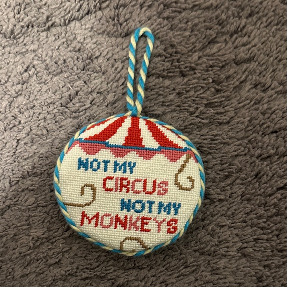 Furnish Studio Ornament | Not my Circus Not my Monkeys